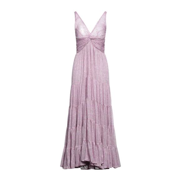 Sabina Musayev Chamomile Maxi Dress - S - Lilac Ditsy